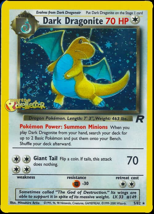 Dark Dragonite Team Rocket 5/82