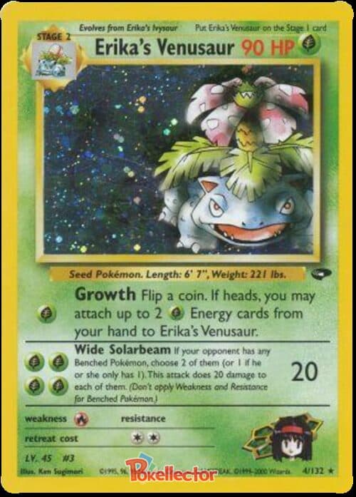 Erika’s Venusaur Gym Challenge 4/132